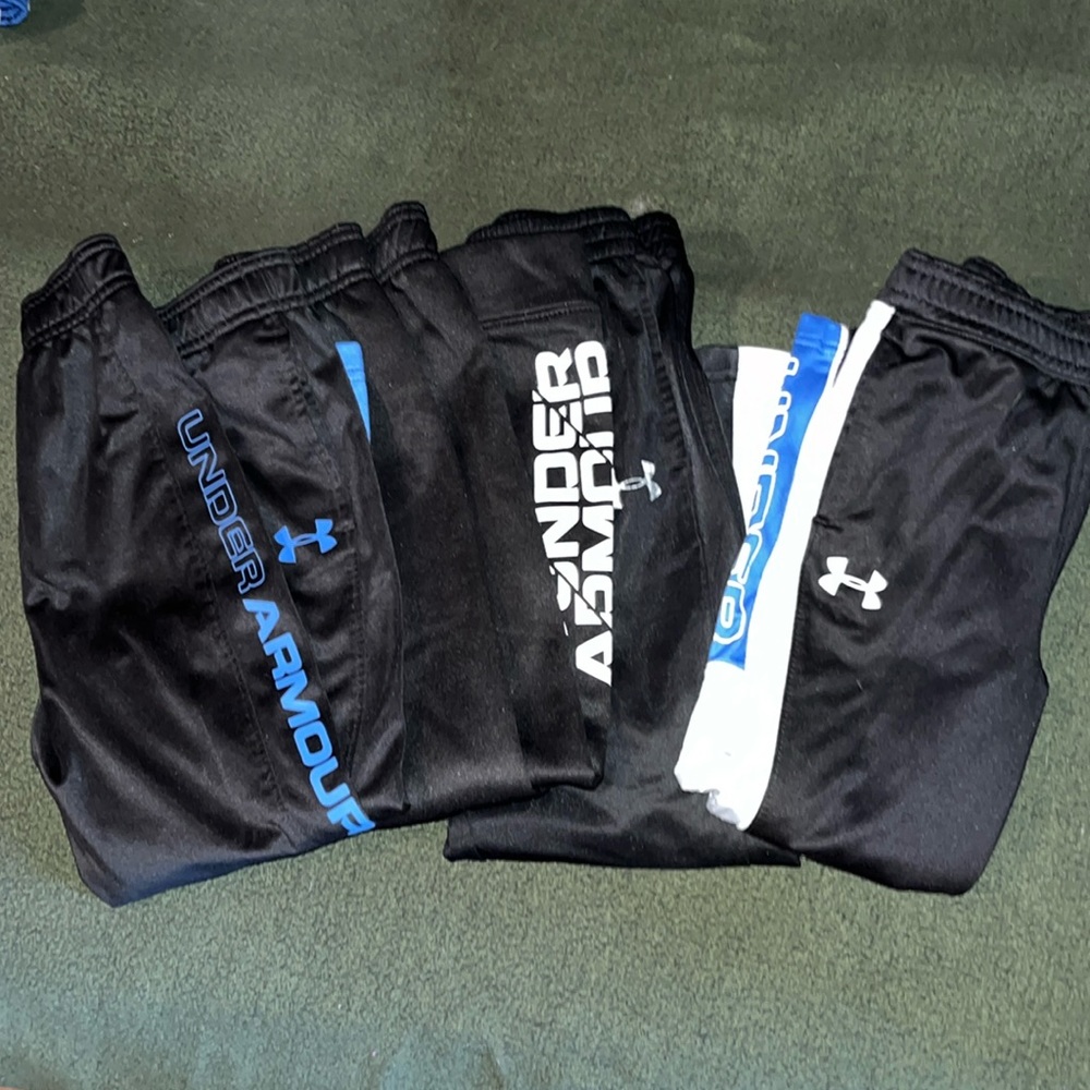 Boys Bundle UA Pants Size 4/5